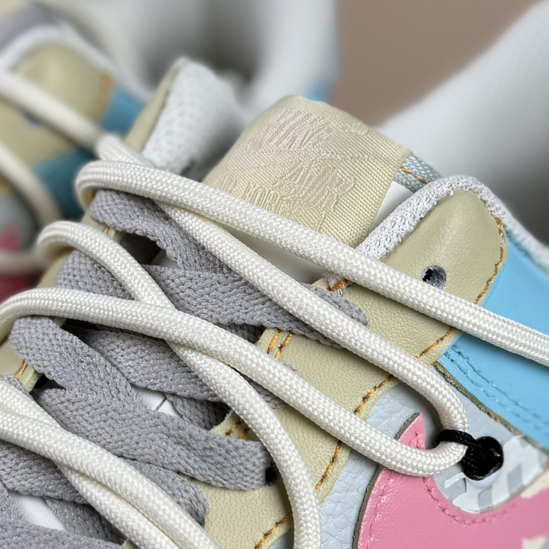 260 Nike Air Force 1 Low 07 x KAWS 棕灰绑带 KS6869-101