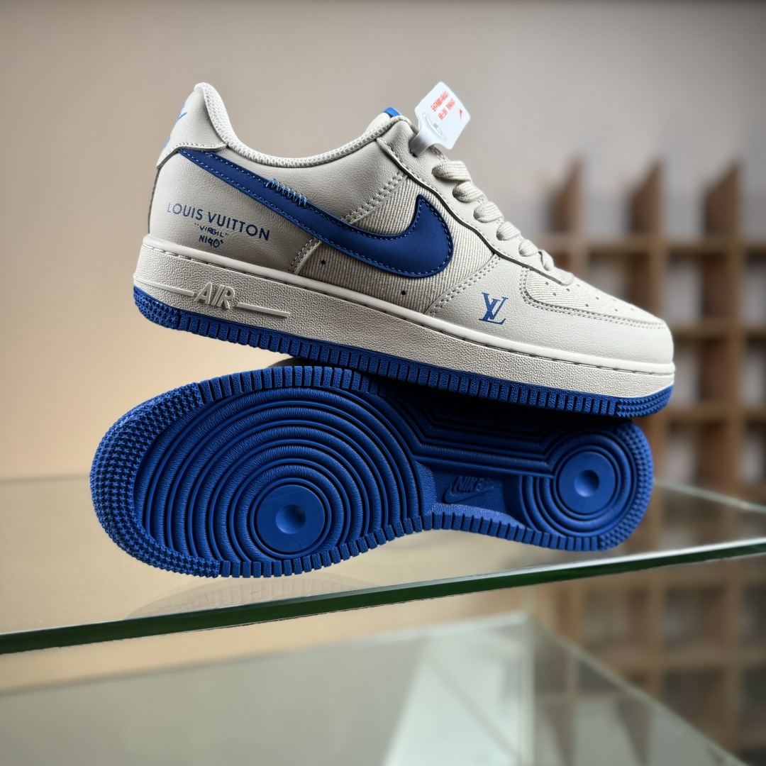260 Nike Air Force 1 Low 07 x Louis Vuitton 米蓝 QW5836-025