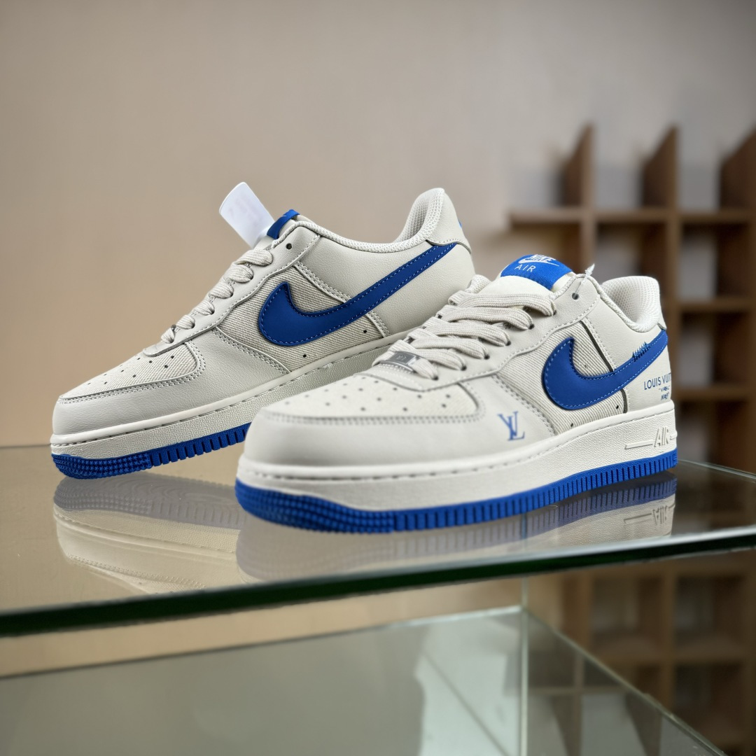 260 Nike Air Force 1 Low 07 x Louis Vuitton 米蓝 QW5836-025