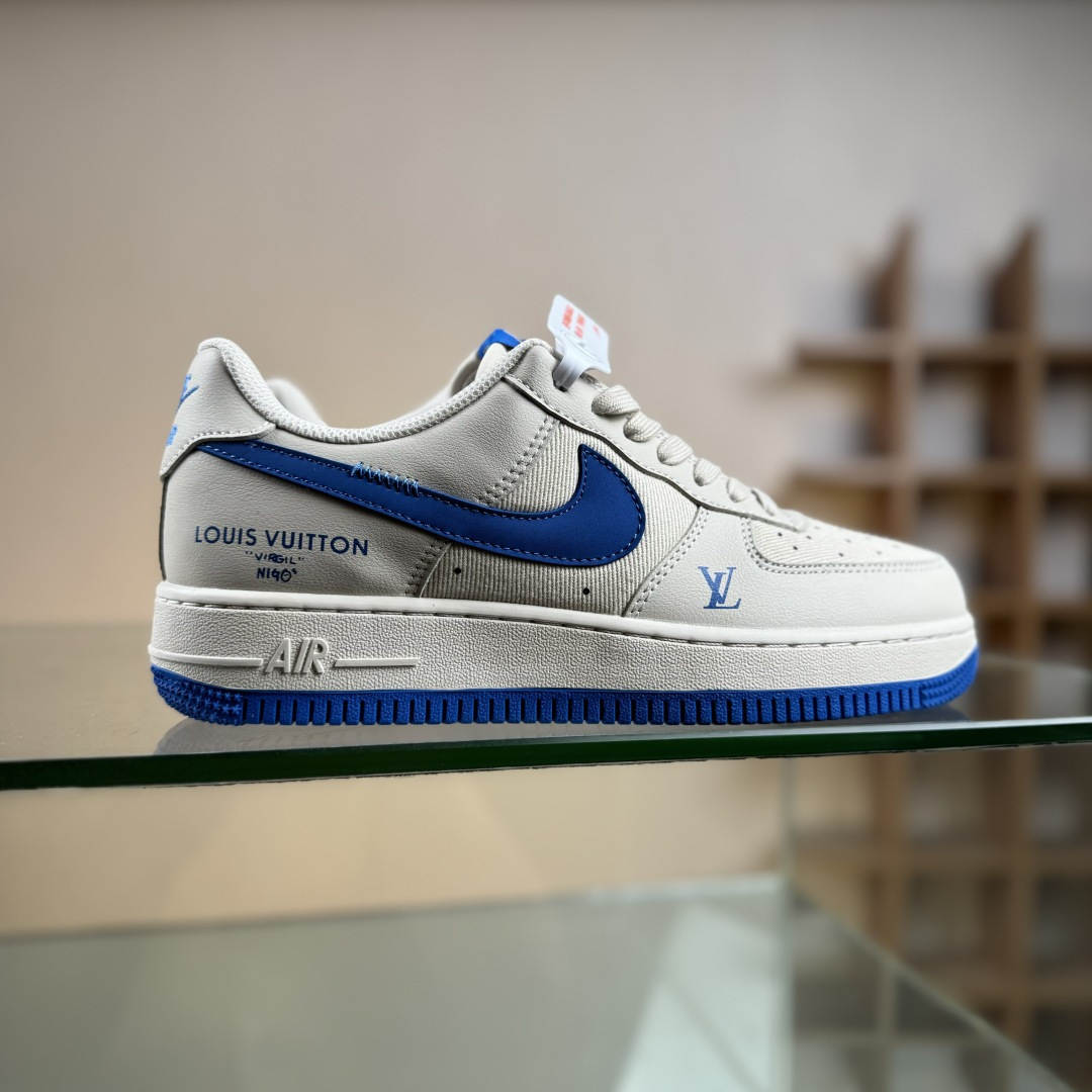 260 Nike Air Force 1 Low 07 x Louis Vuitton 米蓝 QW5836-025