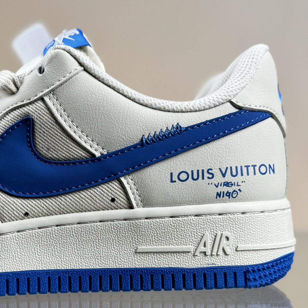 260 Nike Air Force 1 Low 07 x Louis Vuitton 米蓝 QW5836-025