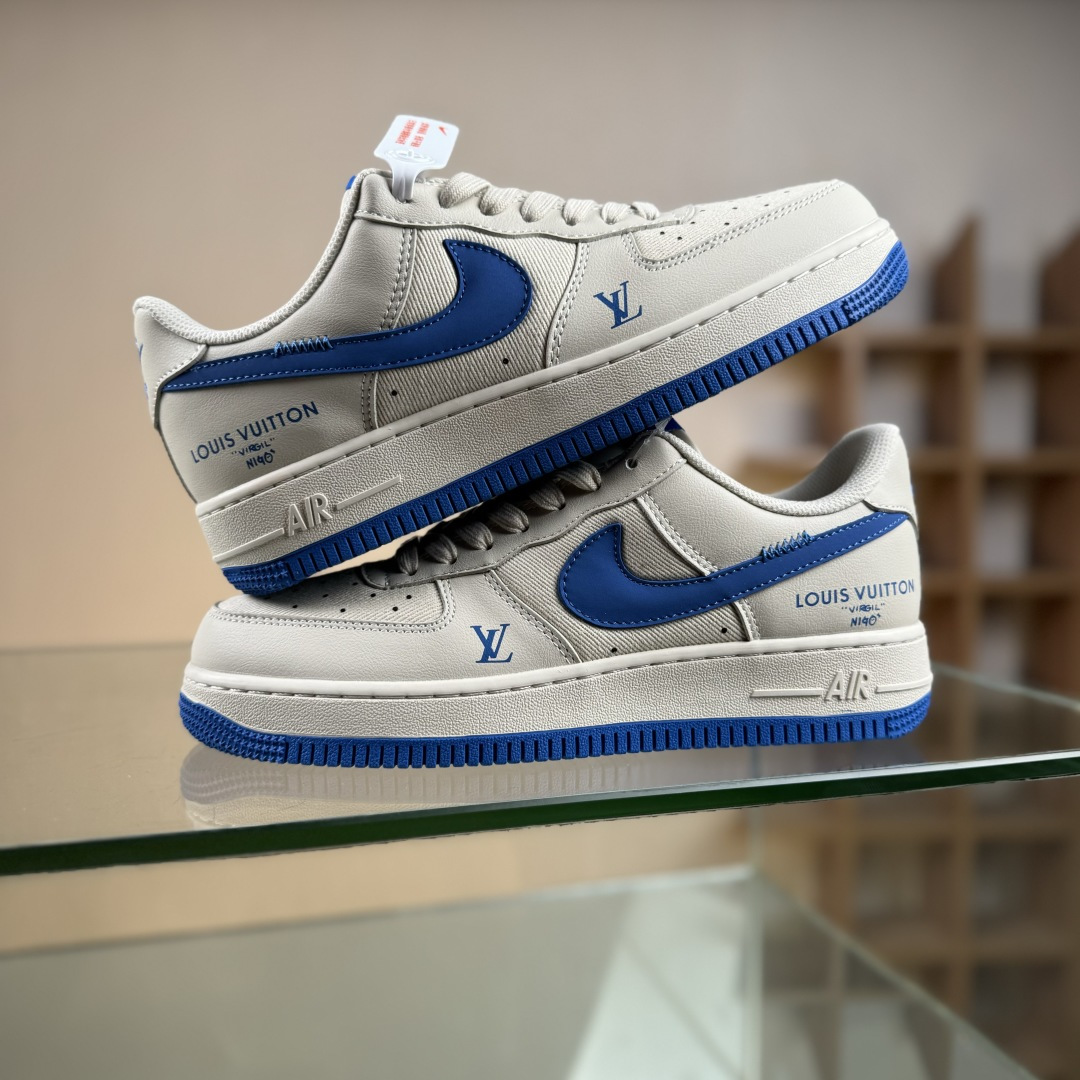 260 Nike Air Force 1 Low 07 x Louis Vuitton 米蓝 QW5836-025