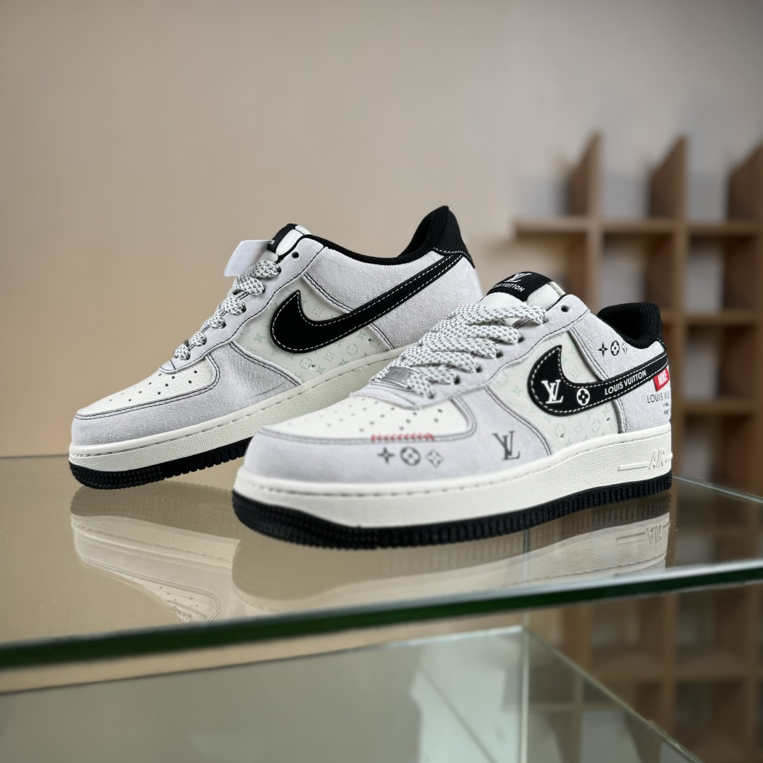 Nike Air Force 1 Low 07 x Louis Vuitton 灰白满天星 CX5050-Y23