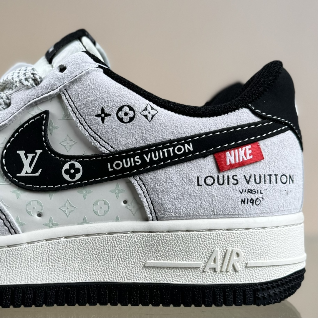 Nike Air Force 1 Low 07 x Louis Vuitton 灰白满天星 CX5050-Y23