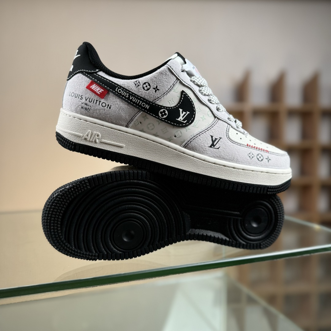 Nike Air Force 1 Low 07 x Louis Vuitton 灰白满天星 CX5050-Y23