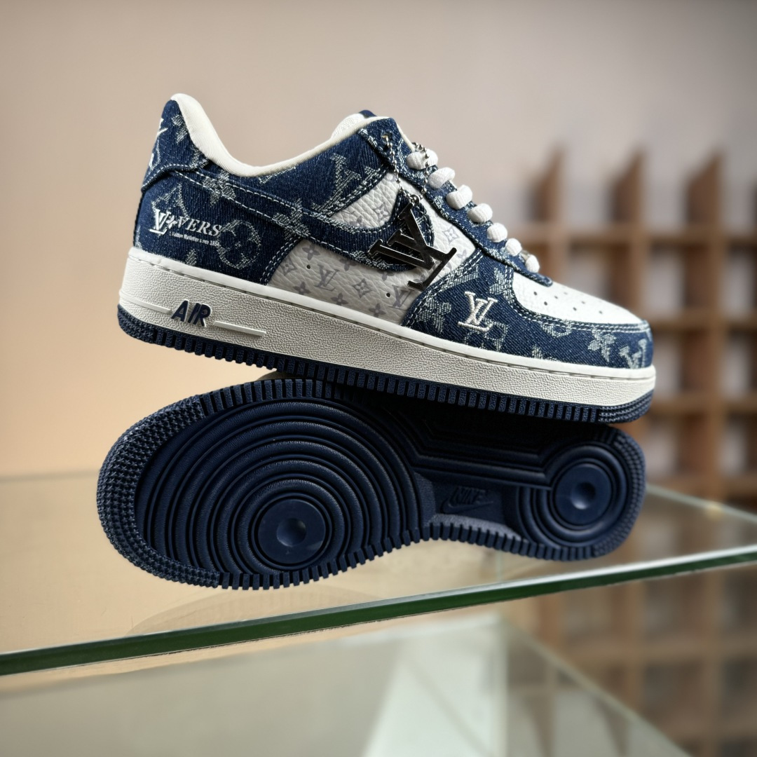 Nike Air Force 1'07 Low LV联名 白蓝 空军一号低帮休闲板鞋 YF9511-811