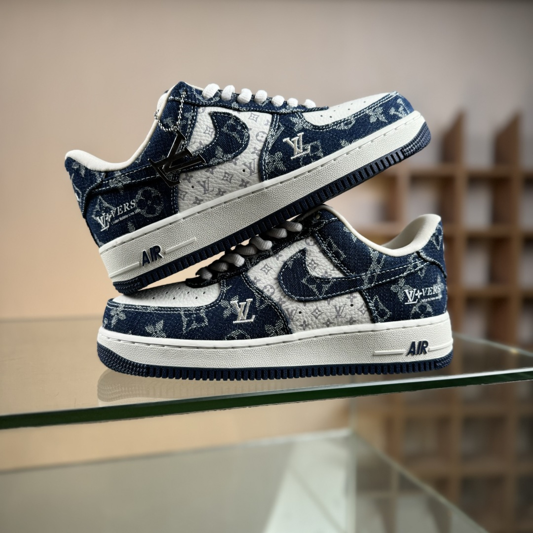 Nike Air Force 1'07 Low LV联名 白蓝 空军一号低帮休闲板鞋 YF9511-811