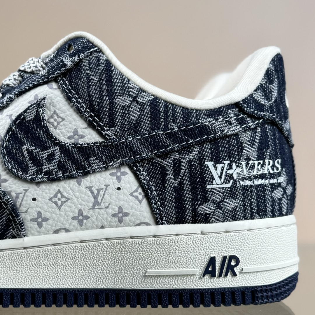 Nike Air Force 1'07 Low LV联名 白蓝 空军一号低帮休闲板鞋 YF9511-812