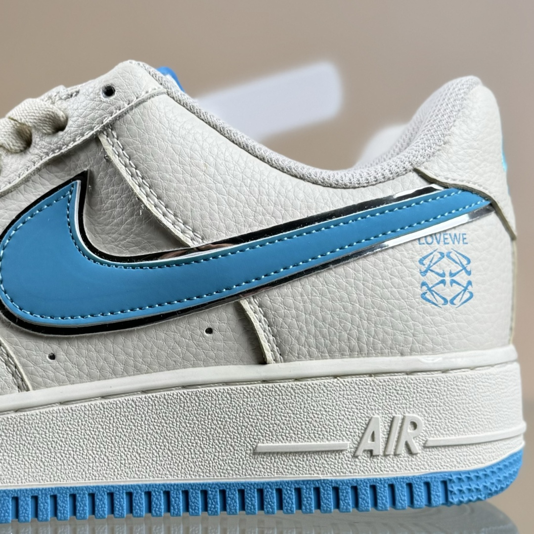 Nike Air Force 1 Low 07 x LOVEWE 白蓝小勾 BZ68808-106