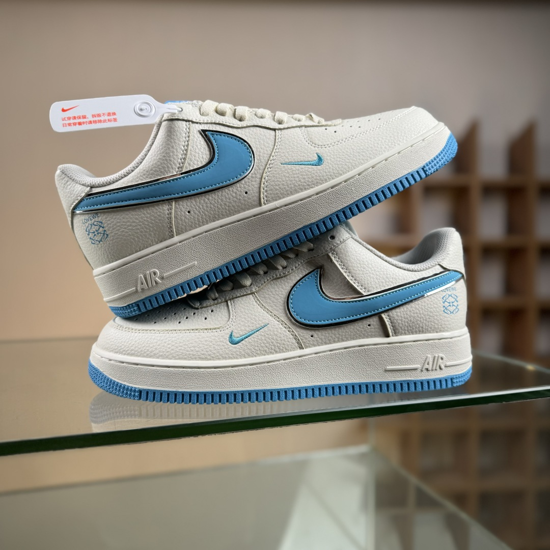Nike Air Force 1 Low 07 x LOVEWE 白蓝小勾 BZ68808-106
