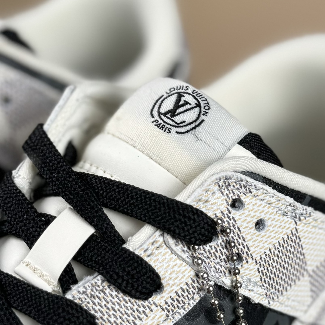 NIKE SB Dunk Low RETRO x Louis Vuitton 格纹雾灰 SC0601-452
