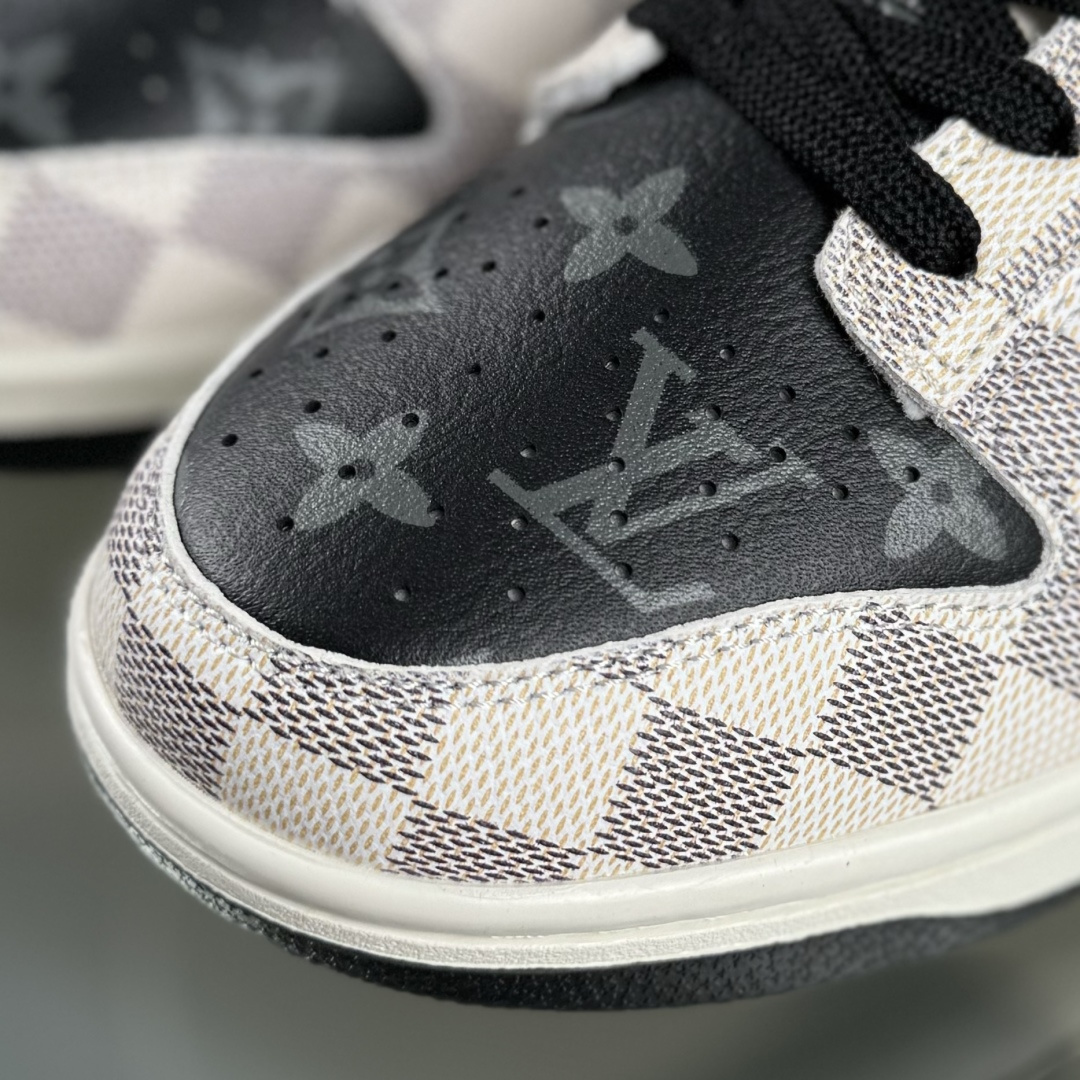 NIKE SB Dunk Low RETRO x Louis Vuitton 格纹雾灰 SC0601-452
