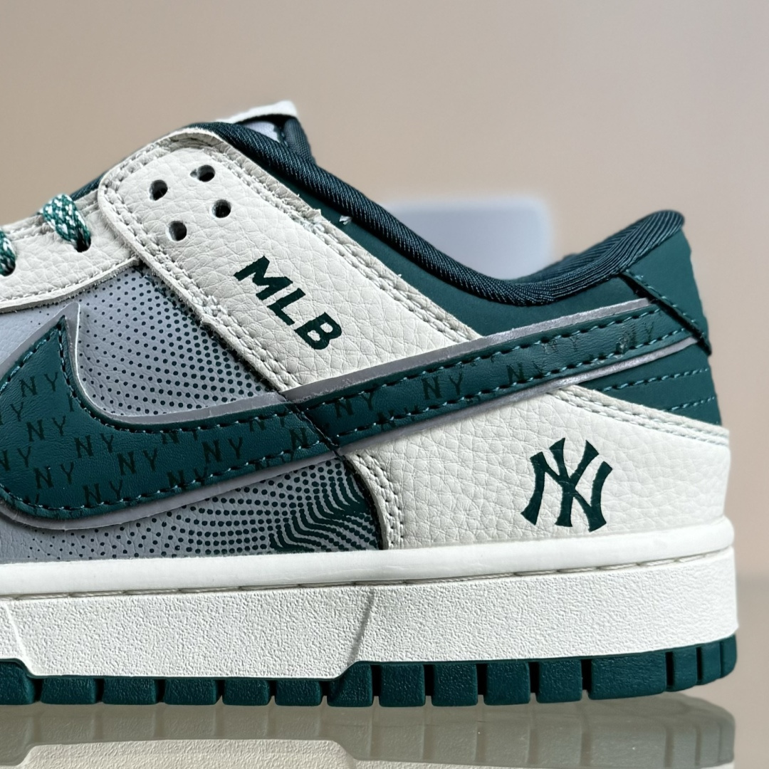 Nike SB Dunk Low x MLB 米灰绿双小勾满天星 SJ2025-001