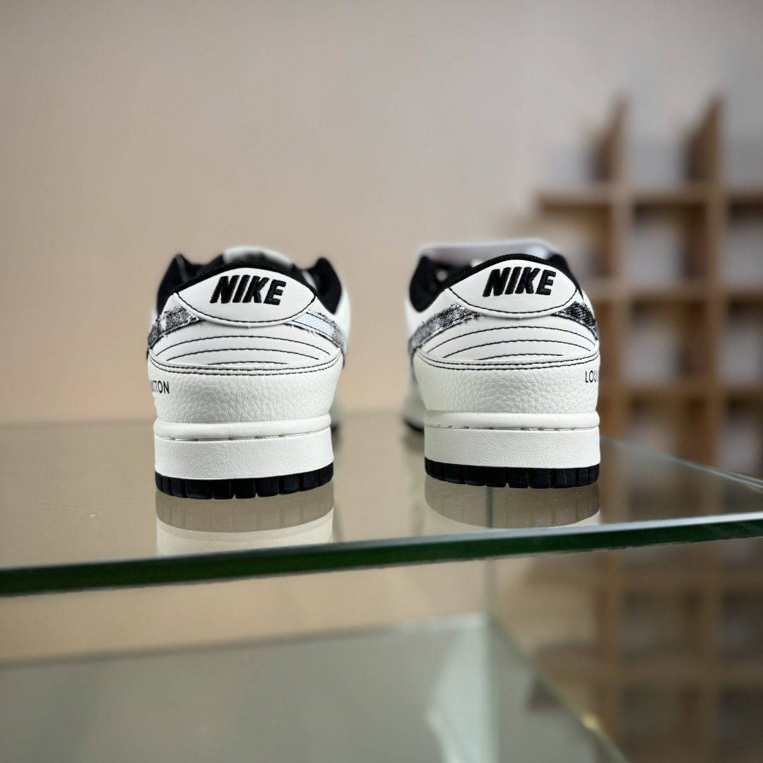 Nike SB Dunk Low x Louis Vuitton 白黑满天星 JP1628-027