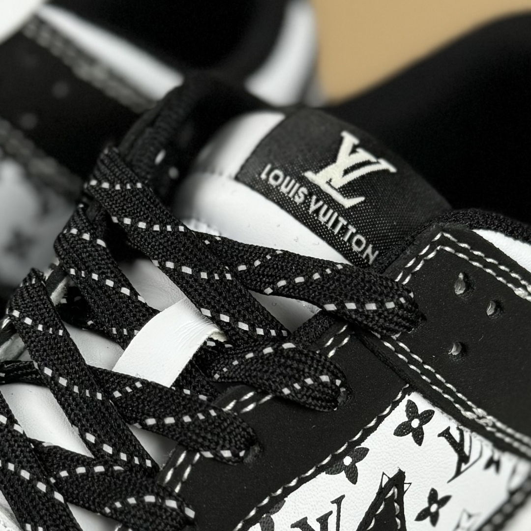 Nike SB Dunk Low x Louis Vuitton 黑白满天星 CS1688-129
