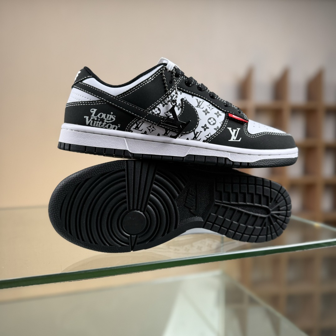Nike SB Dunk Low x Louis Vuitton 黑白满天星 CS1688-129