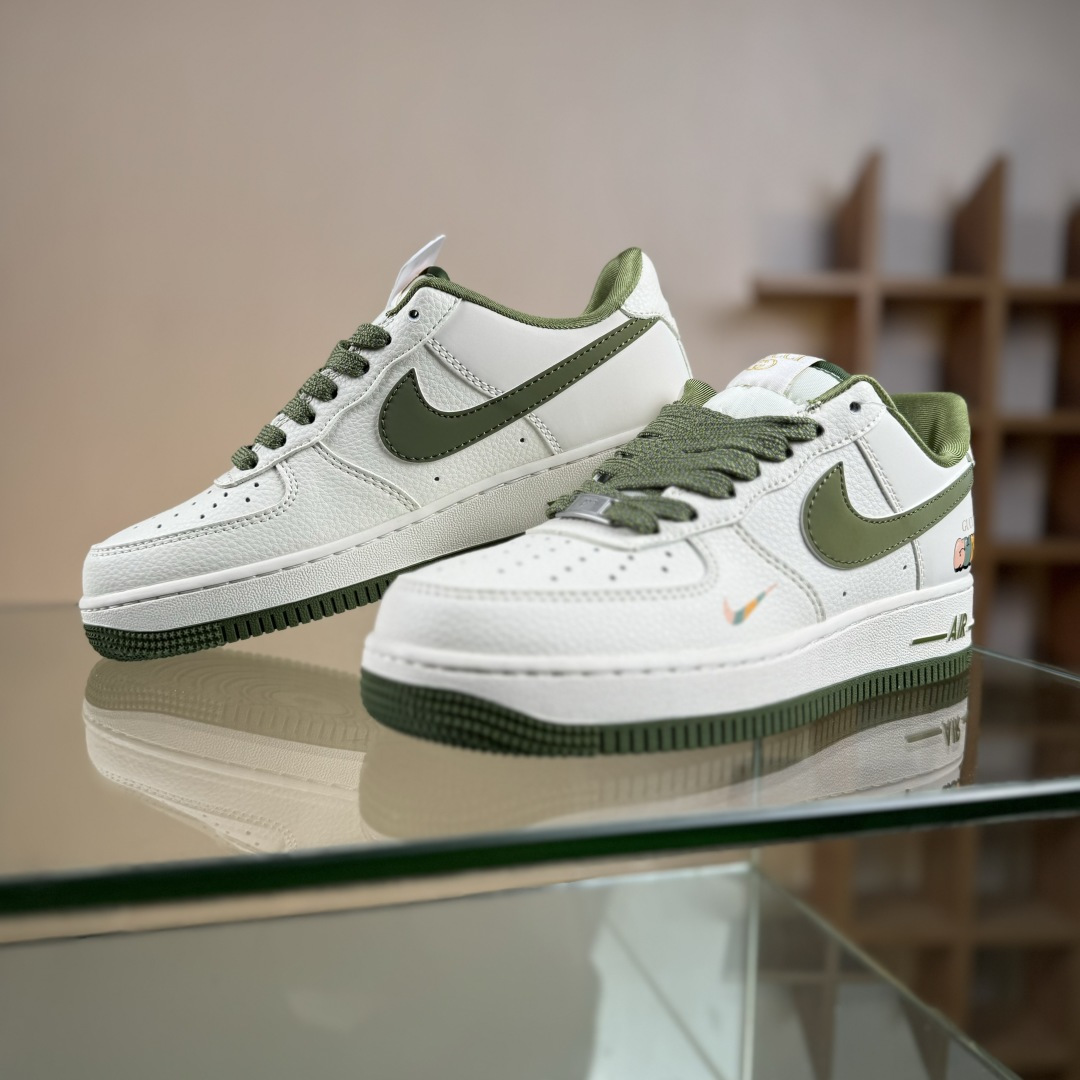 260 Nike Air Force 1'07 Low 古驰联名 米军绿多彩 空军一号低帮休闲板鞋 XX3168-211-Chinese UA Cheap High Quatity Brand Clothes Bags handbags Sneakers wholesale wholesaler seller from China Factory suppliers Fashion Clothing Shoes best Quality Beautiful Price 260 Nike Air Force 1'07 Low 古驰联名 米军绿多彩 空军一号低帮休闲板鞋 XX3168-211