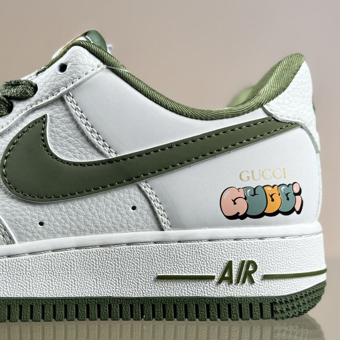 260 Nike Air Force 1'07 Low 古驰联名 米军绿多彩 空军一号低帮休闲板鞋 XX3168-211-Chinese UA Cheap High Quatity Brand Clothes Bags handbags Sneakers wholesale wholesaler seller from China Factory suppliers Fashion Clothing Shoes best Quality Beautiful Price 260 Nike Air Force 1'07 Low 古驰联名 米军绿多彩 空军一号低帮休闲板鞋 XX3168-211
