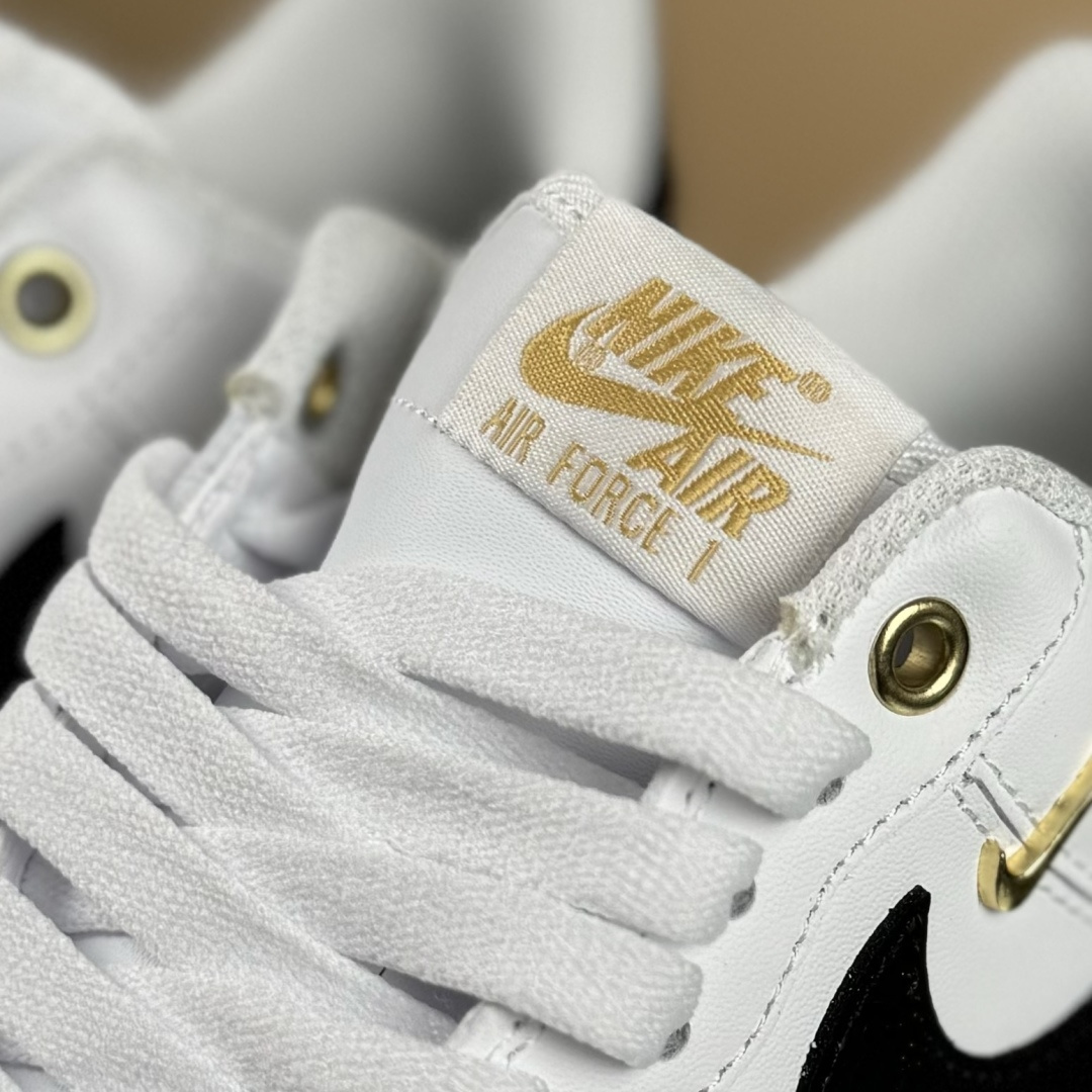 Nike Air Force 1'07 Low 四勾黑白 空军一号低帮休闲板鞋 ZH0316-113