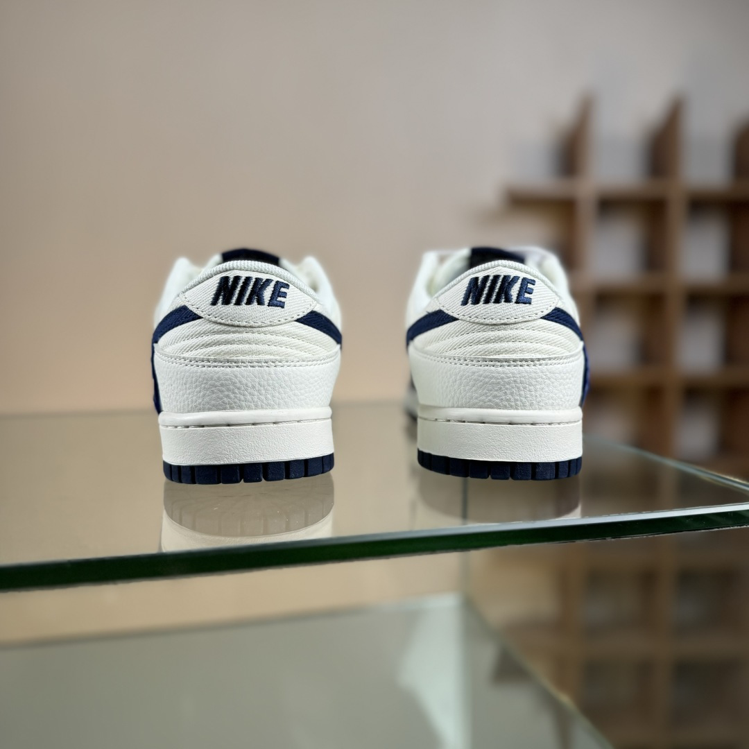 Nike SB Dunk Low 联名 米白帆布蓝钩 高端定制 低帮休闲板鞋 XD1588-230