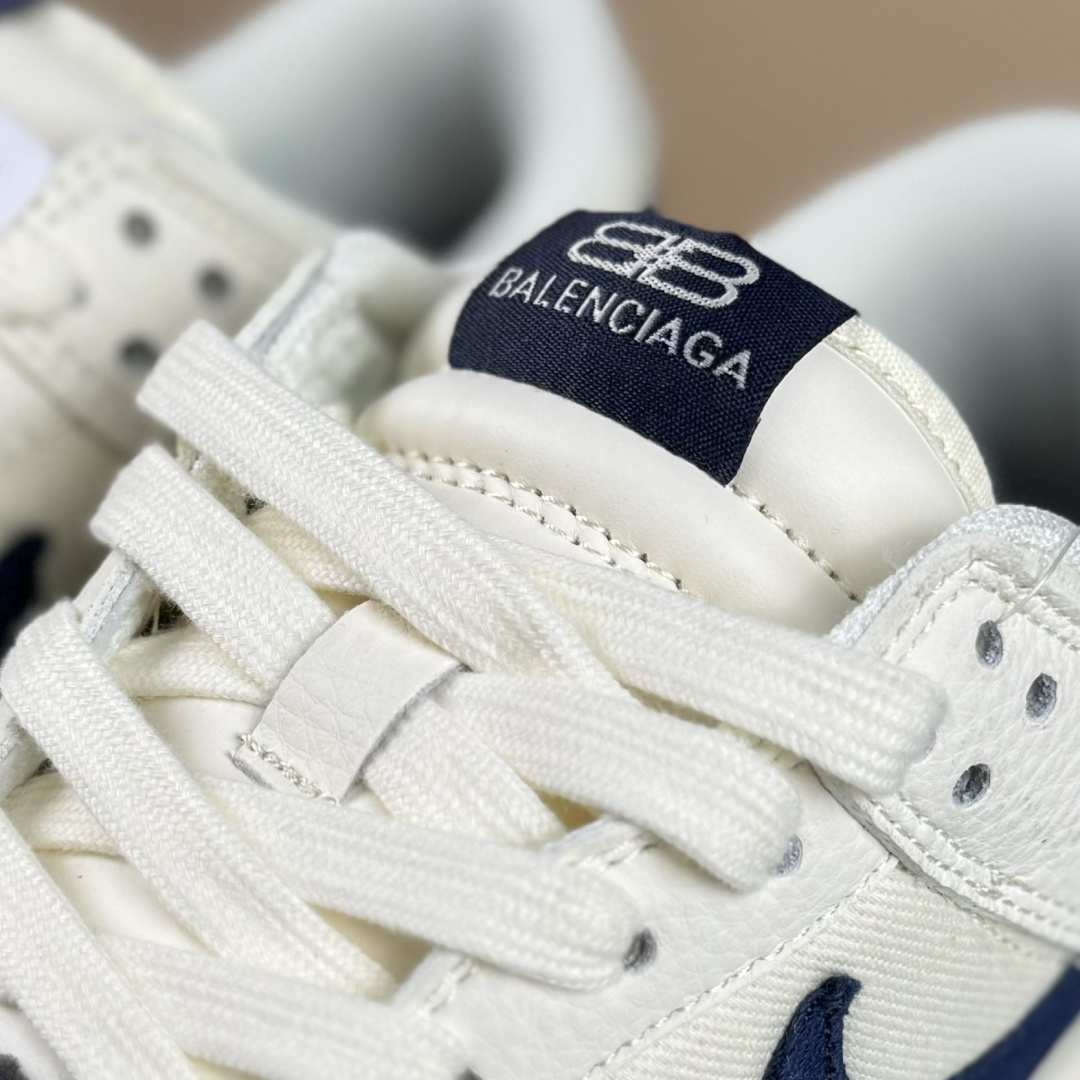 Nike SB Dunk Low 联名 米白帆布蓝钩 高端定制 低帮休闲板鞋 XD1588-230