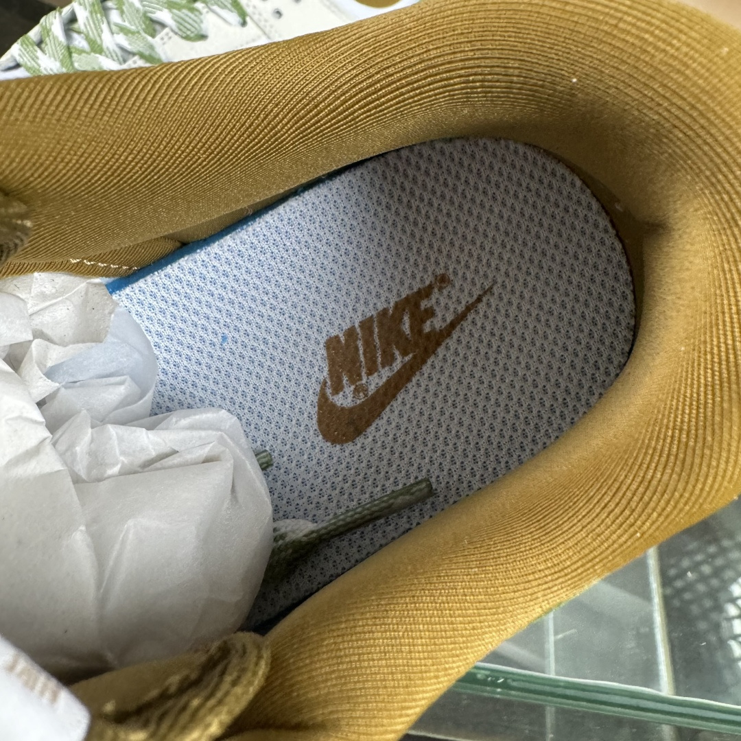 Nike SB Dunk Low LV联名 白绿棕 高端定制 低帮休闲板鞋 SC0601-476