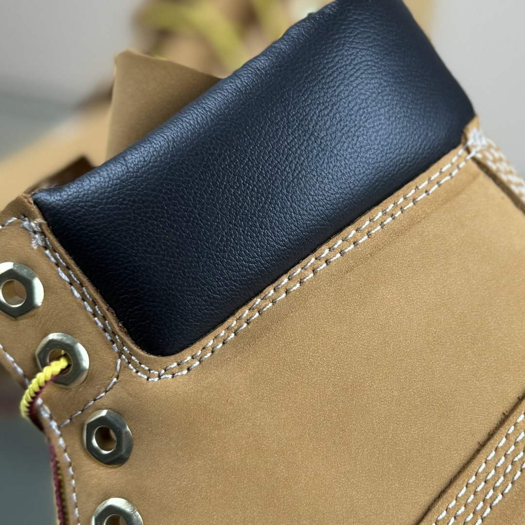 400 得物纯原顶级一比一原版开发版本 添柏岚Timberland踢不烂/经典款黄色高帮 女款六孔型号10361男款七孔型号10061