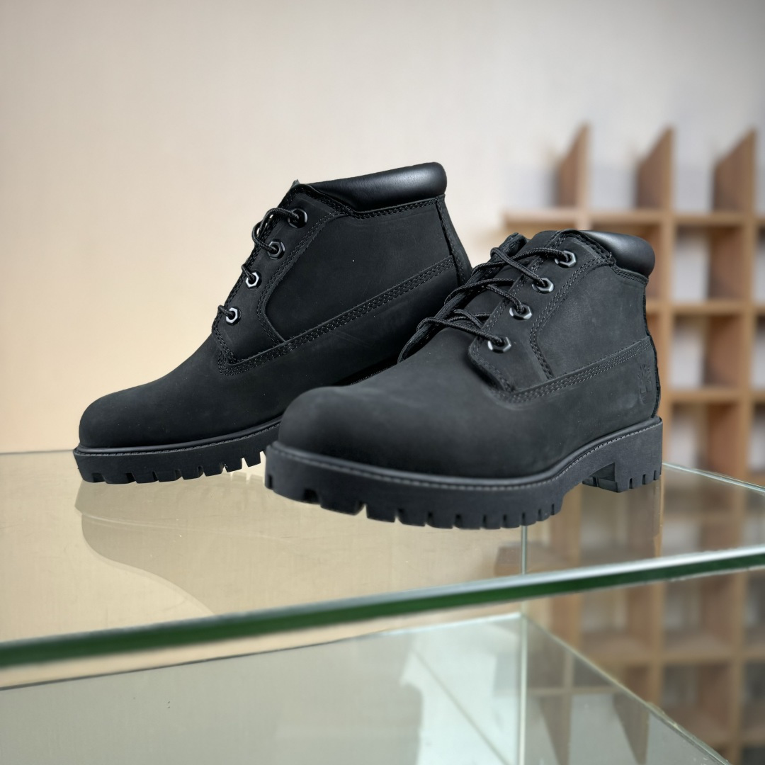 320 得物纯原顶级一比一原版开发版本 添柏岚Timberland踢不烂/经典款中帮黑色32085