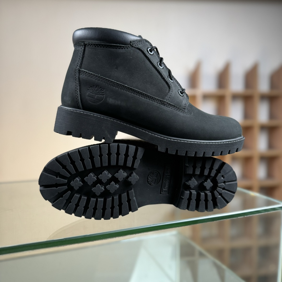 320 得物纯原顶级一比一原版开发版本 添柏岚Timberland踢不烂/经典款中帮黑色32085