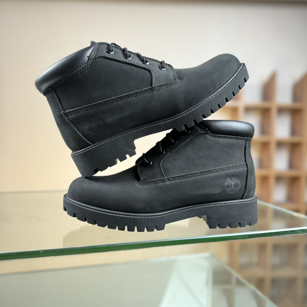 320 得物纯原顶级一比一原版开发版本 添柏岚Timberland踢不烂/经典款中帮黑色32085