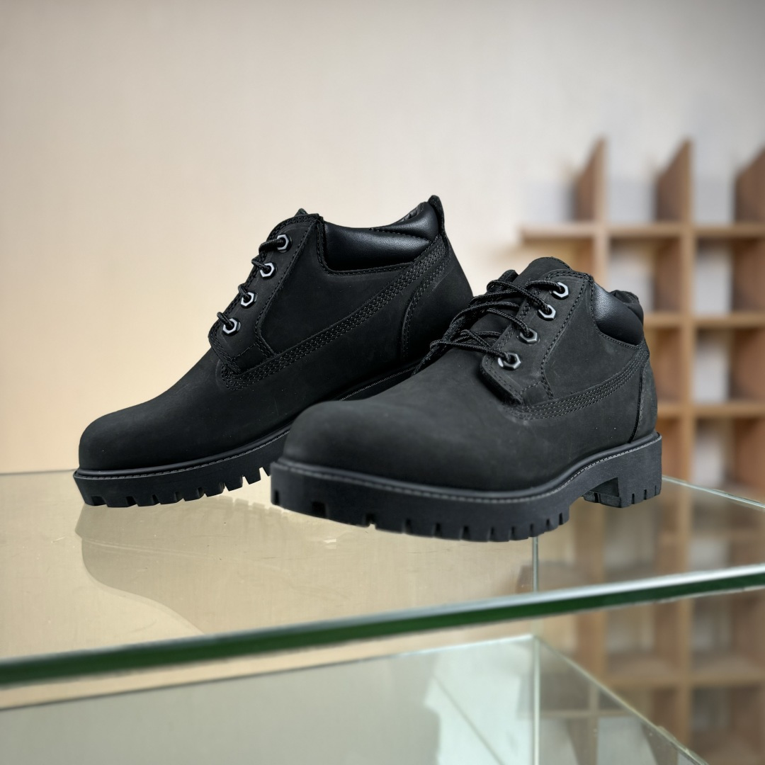 320 得物纯原顶级一比一原版开发版本 添柏岚Timberland踢不烂/黑色低帮73537