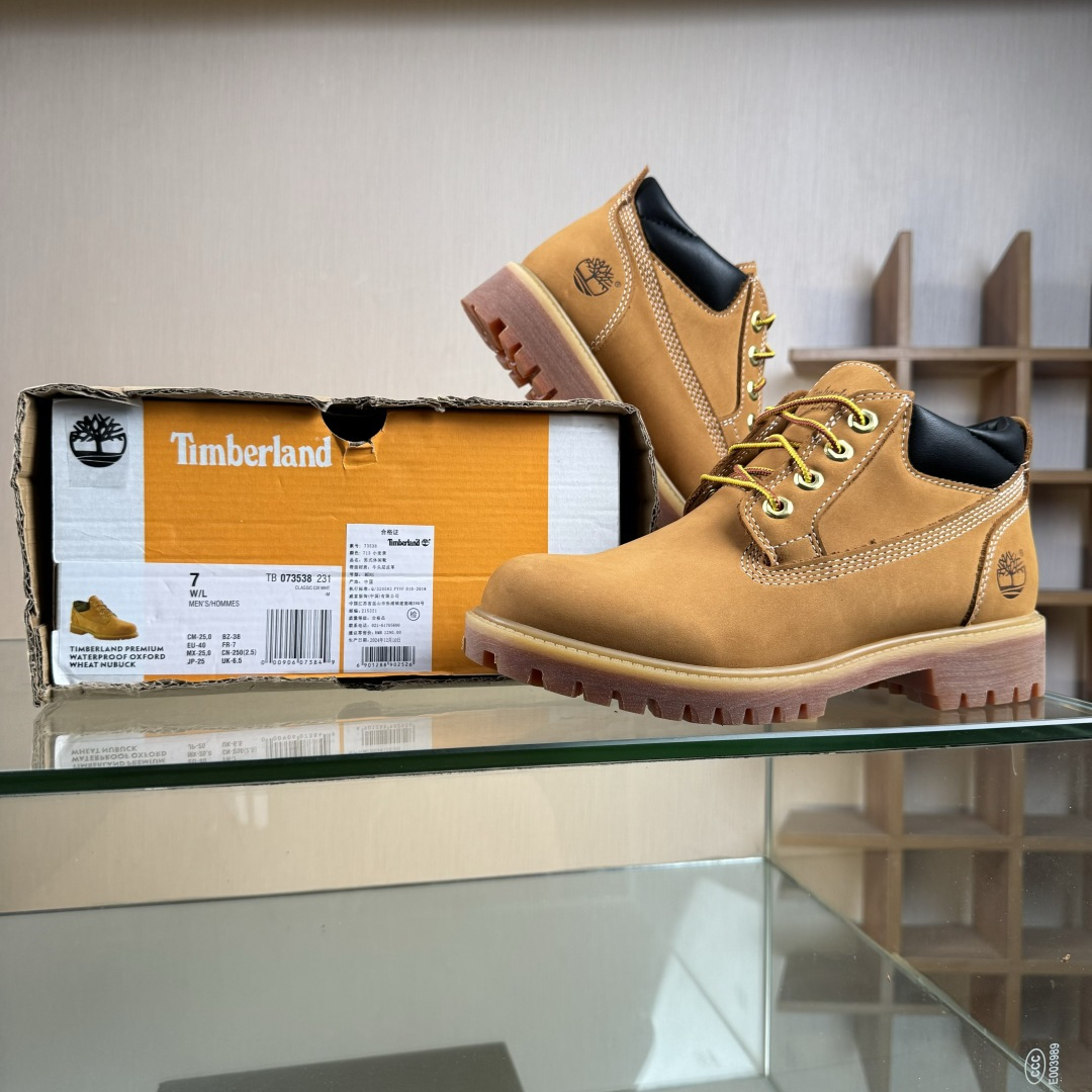 320 得物纯原顶级一比一原版开发版本 添柏岚Timberland踢不烂/黄色低帮73538