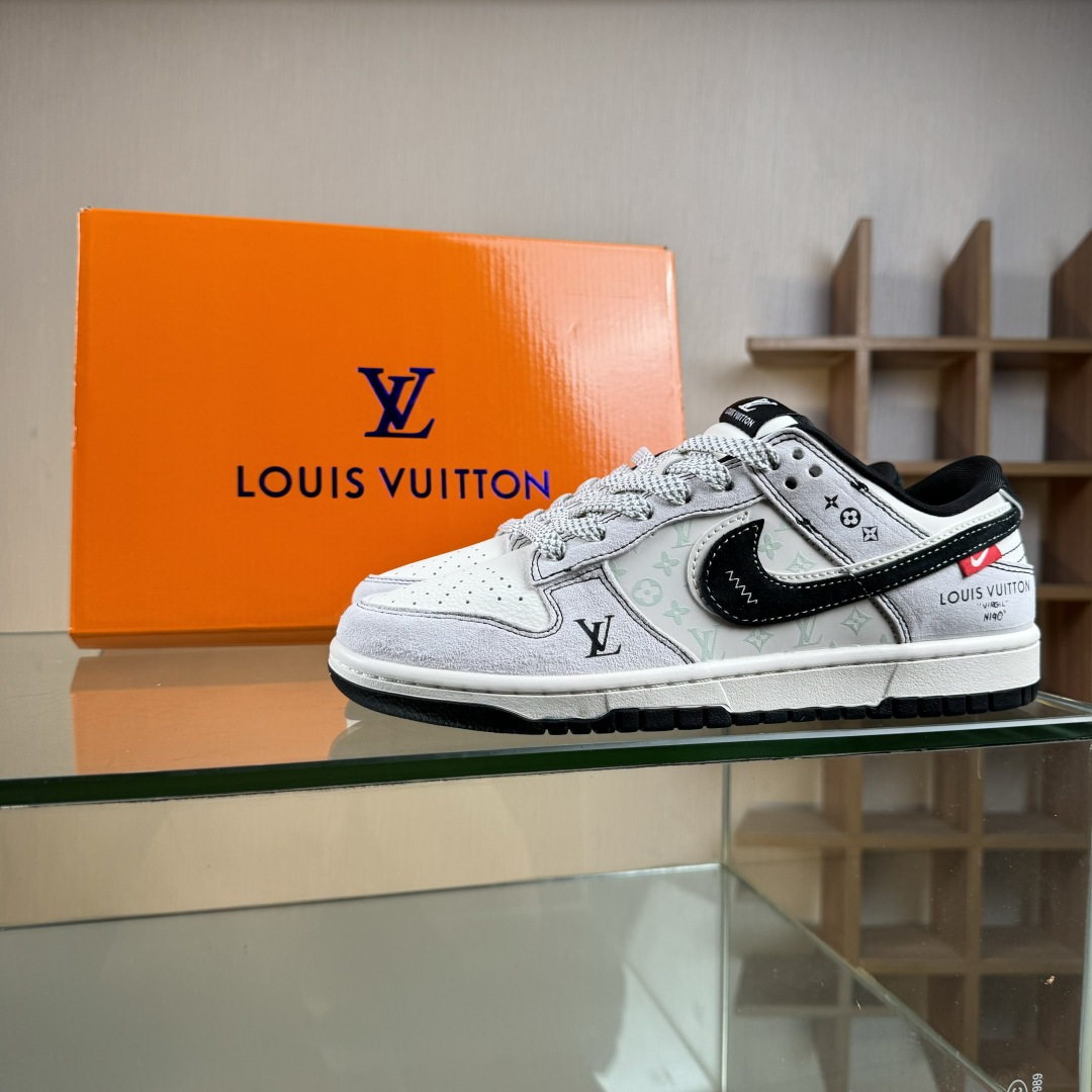 Nike SB Dunk Low x Louis Vuitton 灰白满天星 CX5050-Y21