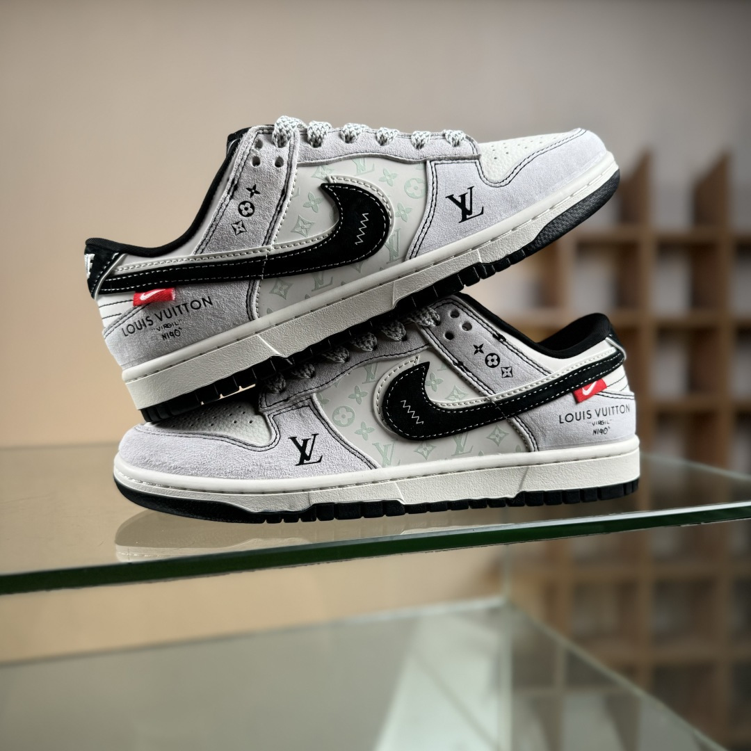 Nike SB Dunk Low x Louis Vuitton 灰白满天星 CX5050-Y21