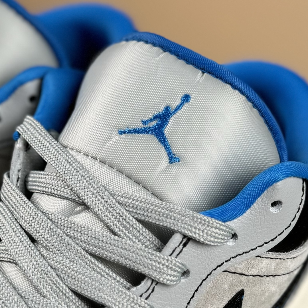 The North Face x Air Jordan 1 Low 灰蓝猪八 LD2025-002