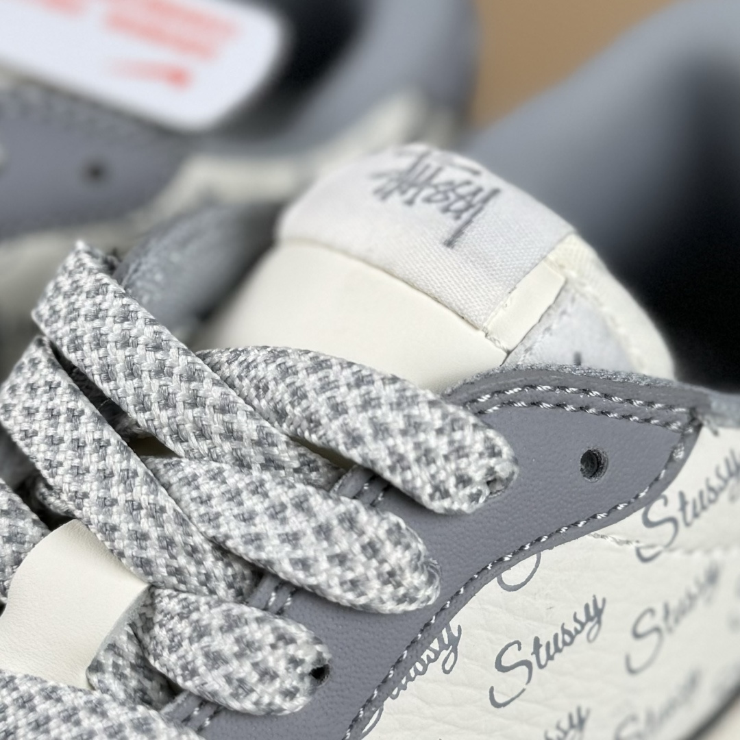 Travis Scott x Nike Air Jordan 1 Low x Stussy Air Jordan 1 Low 反转灰白小勾满天星倒钩 CS5288-500