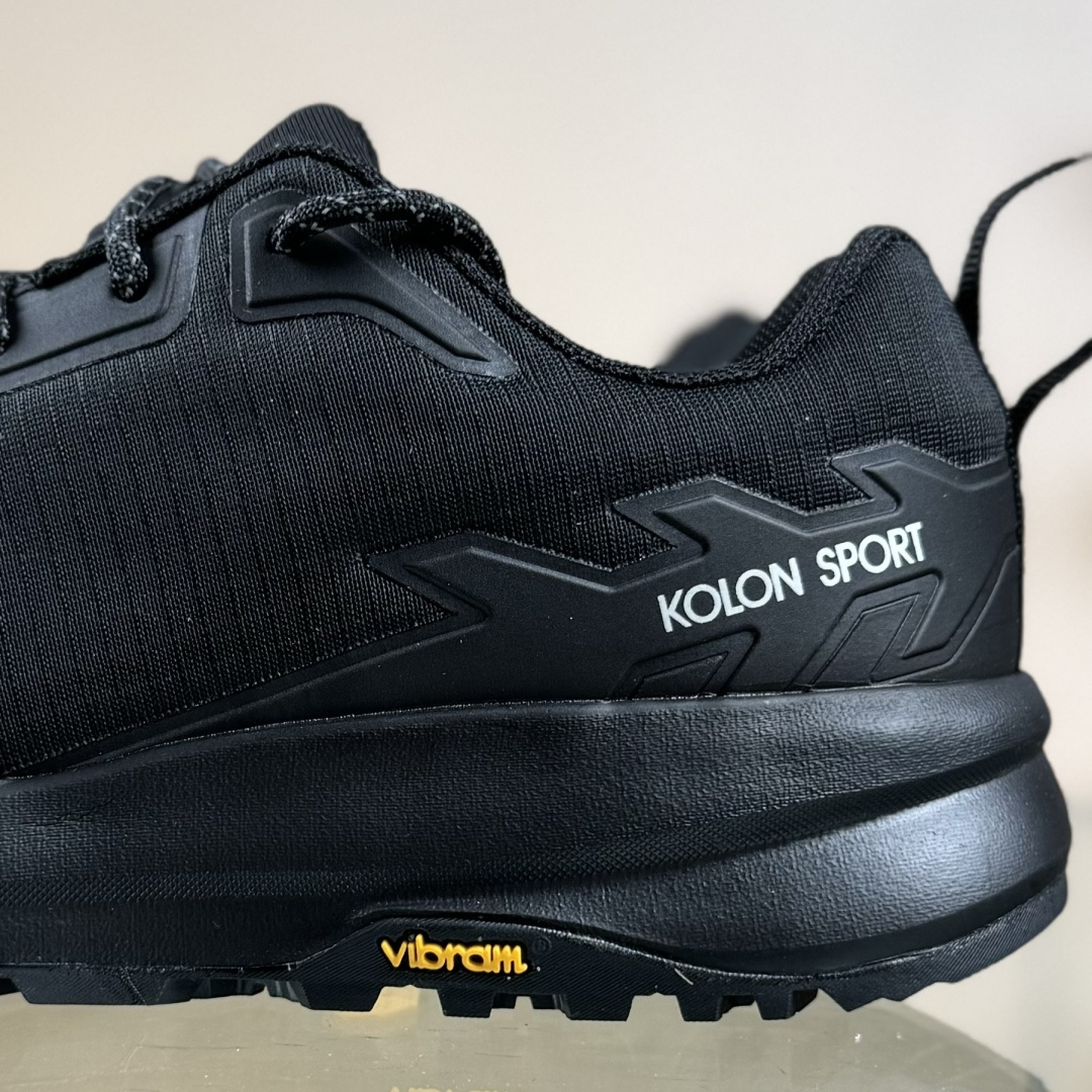 可隆KOLON SPORT Skyler 2 舒适柔软 防水支撑轻便回弹 户外 低帮徒步鞋 LUFG5ST400-BK