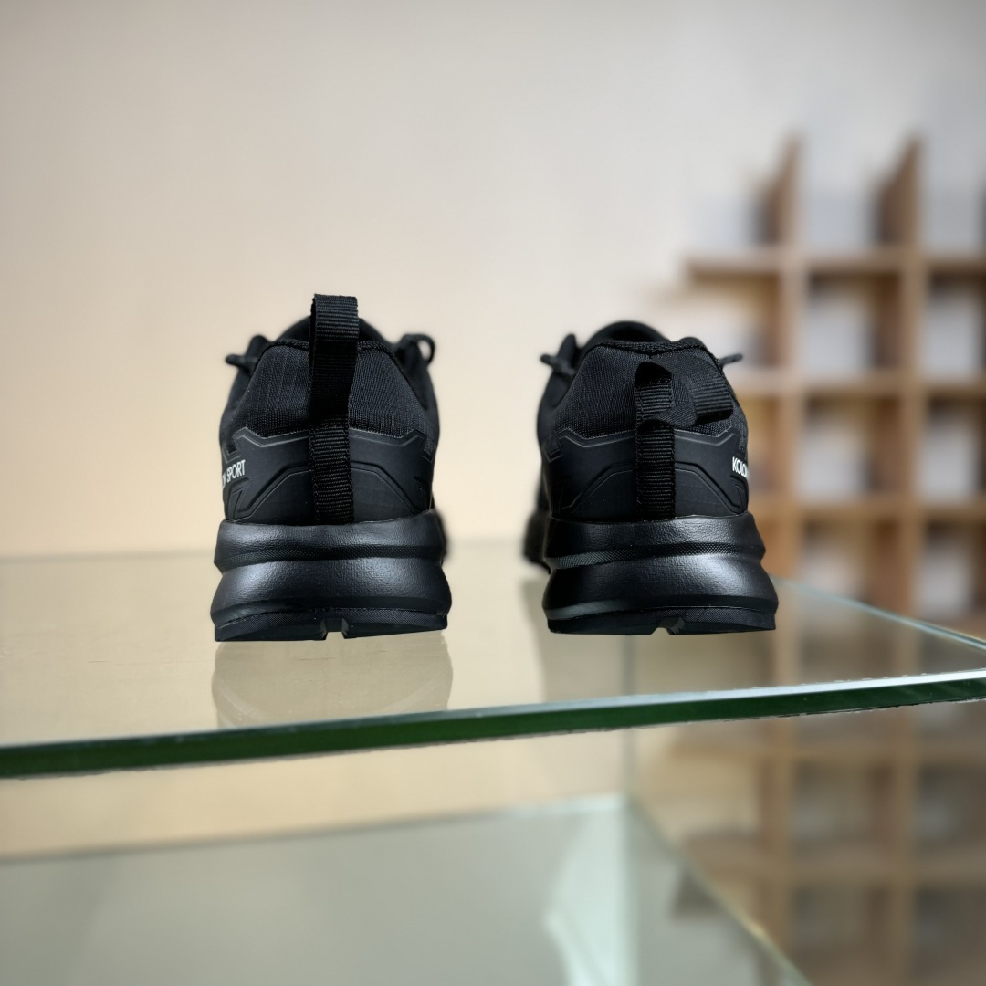 可隆KOLON SPORT Skyler 2 舒适柔软 防水支撑轻便回弹 户外 低帮徒步鞋 LUFG5ST400-BK