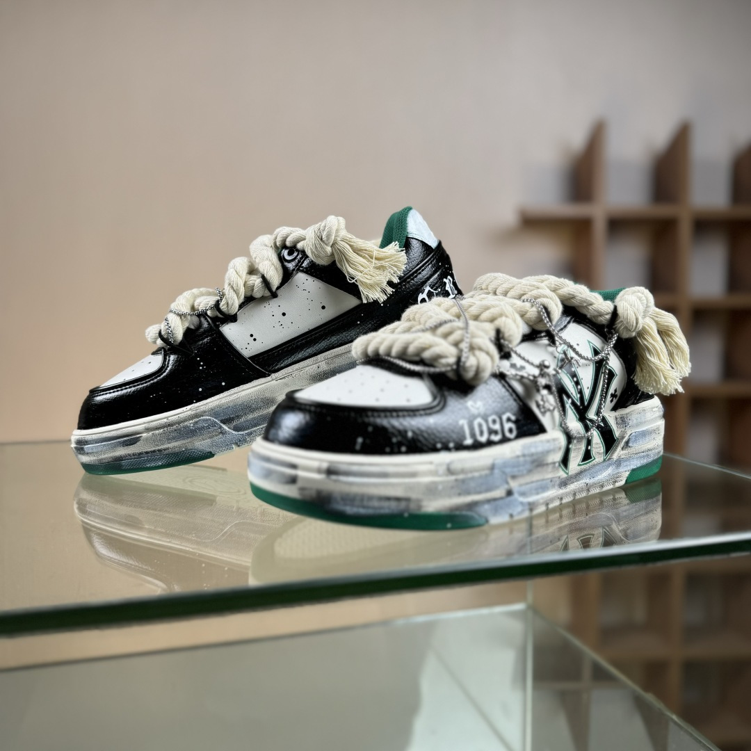 280 MLB Chunky Liner PU ‘DIY定制’ 简约时尚 百搭 包裹性保暖防滑防水减震 低帮 板鞋 3ASXCA12N