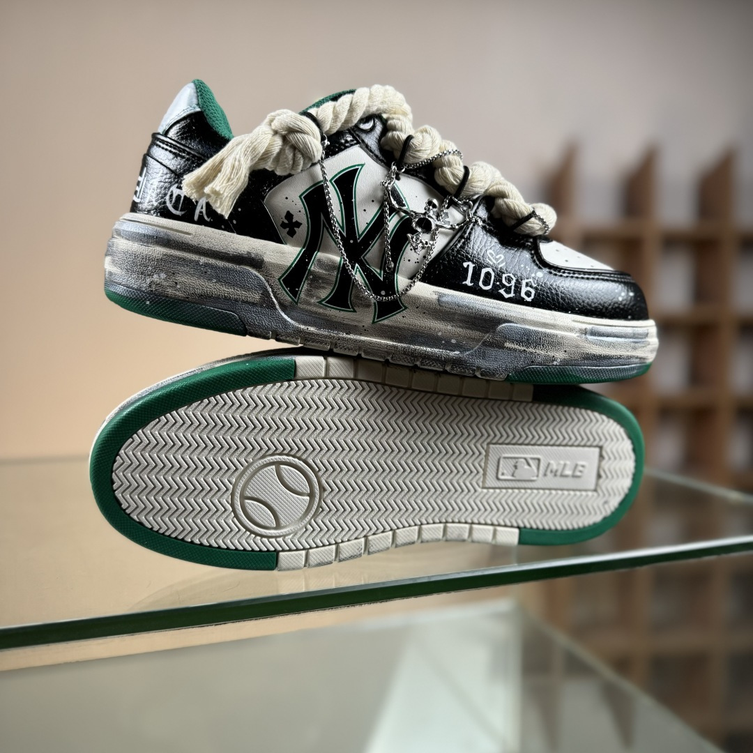 280 MLB Chunky Liner PU ‘DIY定制’ 简约时尚 百搭 包裹性保暖防滑防水减震 低帮 板鞋 3ASXCA12N