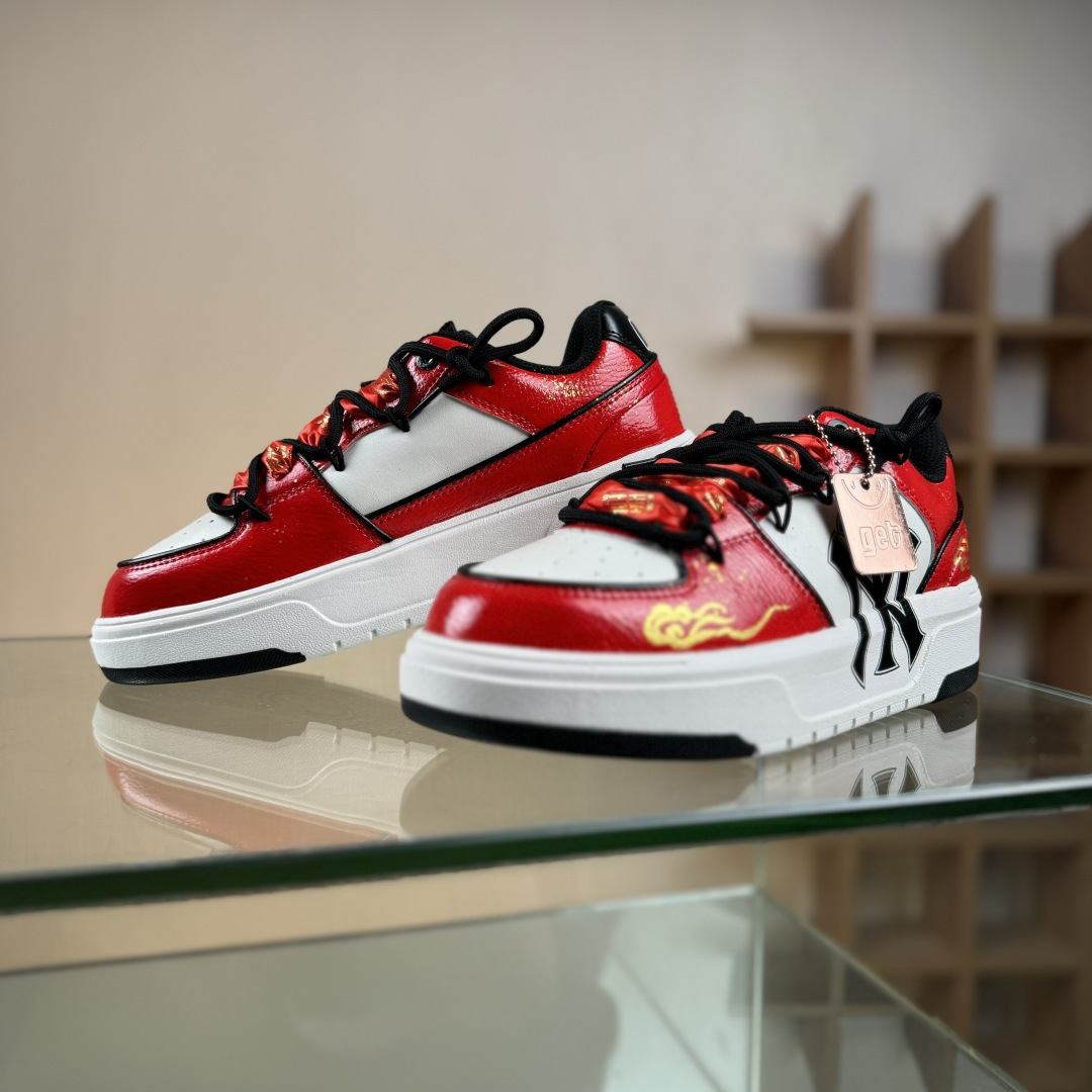 300 MLB Chunky Liner PU ‘DIY定制’ 简约时尚 百搭 包裹性保暖防滑防水减震 低帮 板鞋 3ASXCLB3N