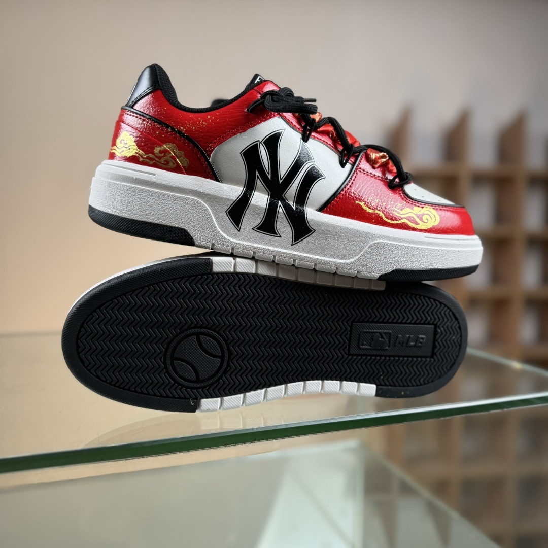 300 MLB Chunky Liner PU ‘DIY定制’ 简约时尚 百搭 包裹性保暖防滑防水减震 低帮 板鞋 3ASXCLB3N