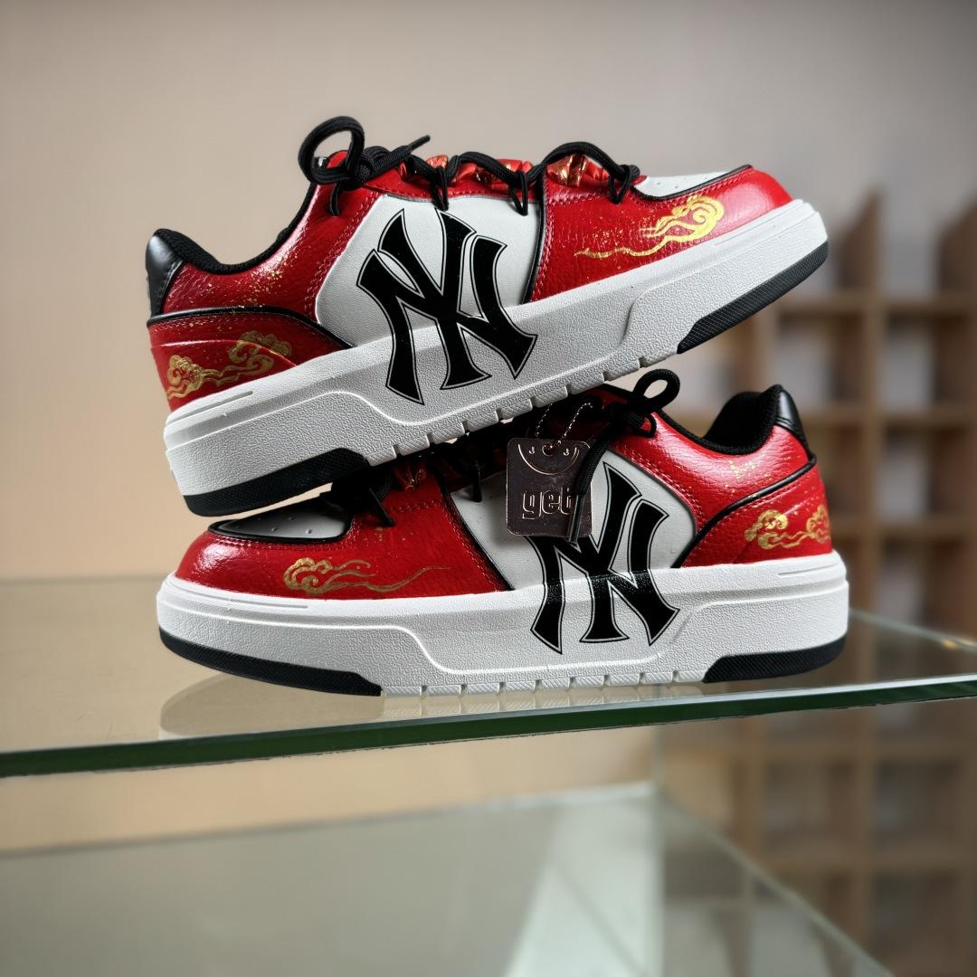 300 MLB Chunky Liner PU ‘DIY定制’ 简约时尚 百搭 包裹性保暖防滑防水减震 低帮 板鞋 3ASXCLB3N