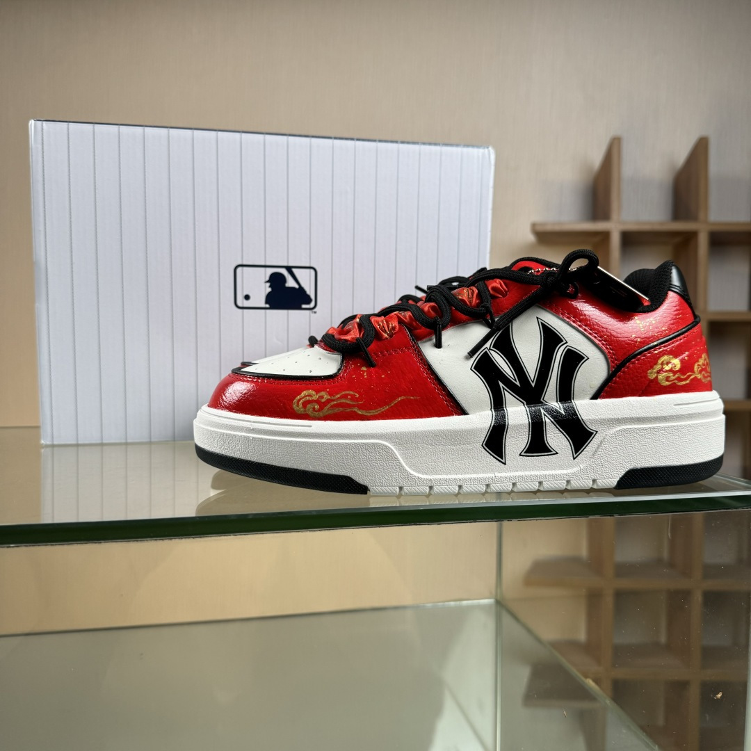 300 MLB Chunky Liner PU ‘DIY定制’ 简约时尚 百搭 包裹性保暖防滑防水减震 低帮 板鞋 3ASXCLB3N