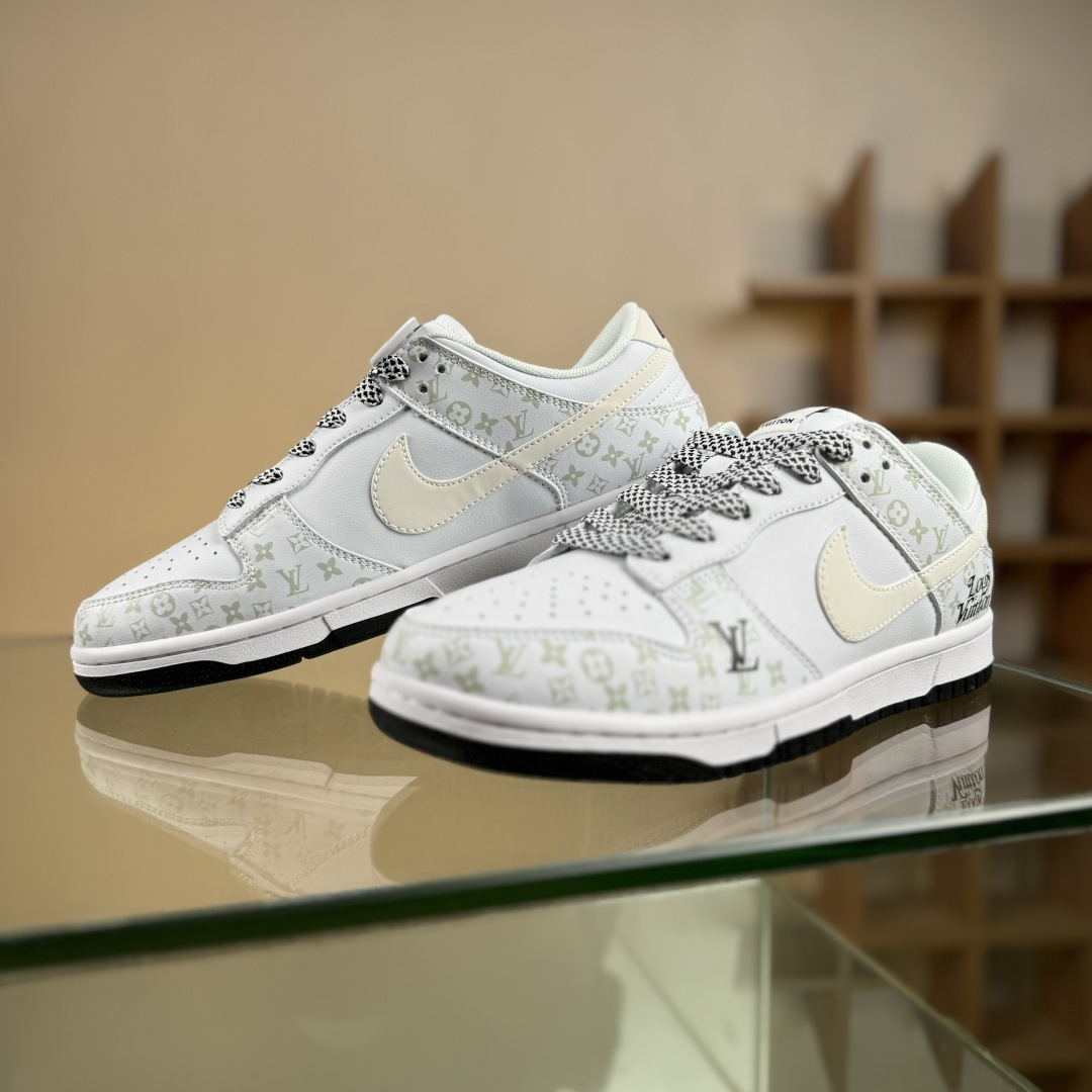 Nike SB Dunk Low x Louis Vuitton 白黑满天星 CS1688-128