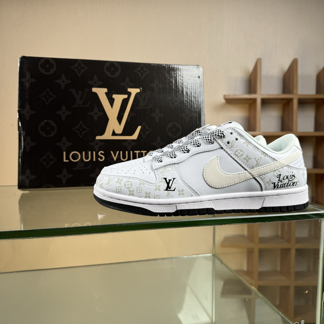 Nike SB Dunk Low x Louis Vuitton 白黑满天星 CS1688-128