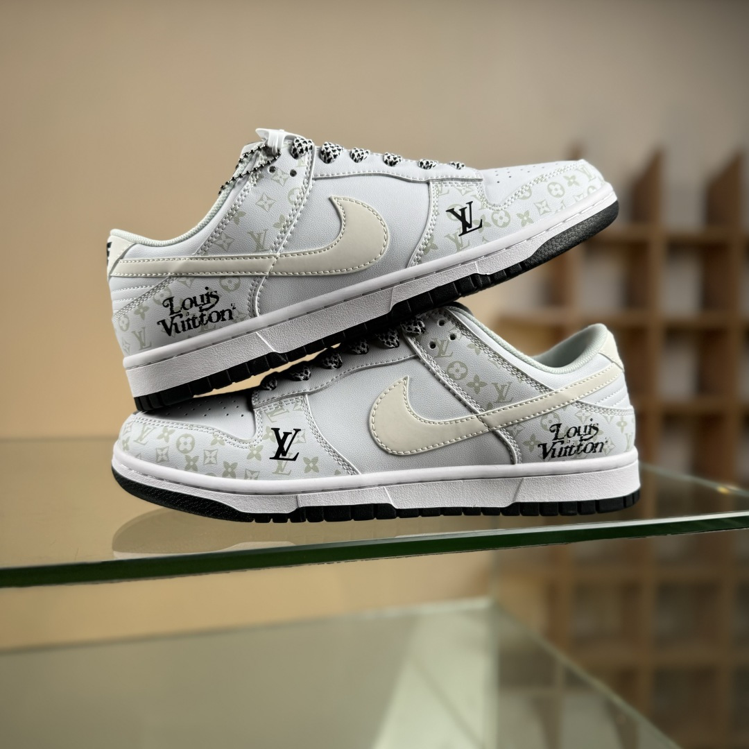 Nike SB Dunk Low x Louis Vuitton 白黑满天星 CS1688-128
