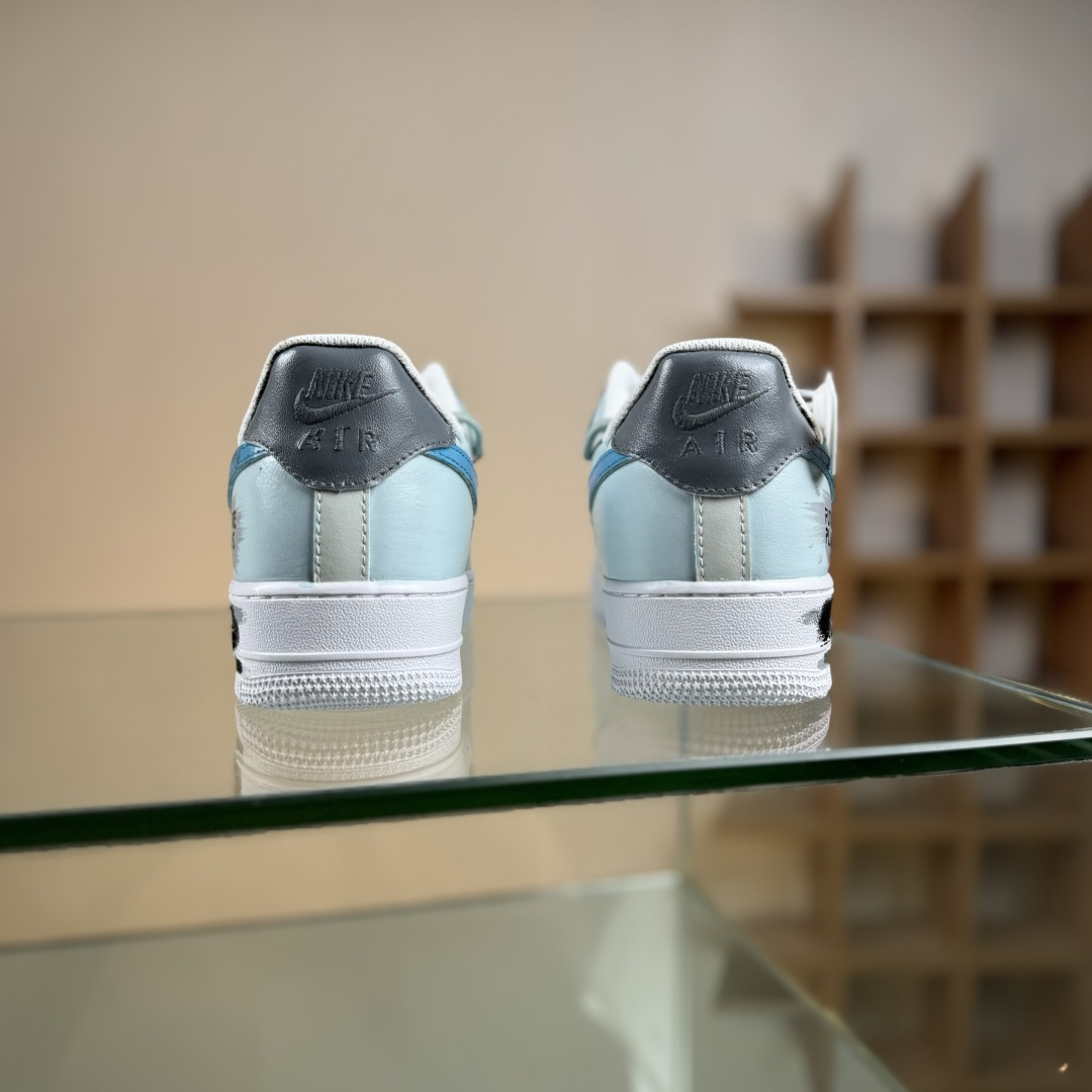 Nike Air Force 1'07 Low ”Grey Tune Era” 手绘涂鸦 灰调纪元 空军一号低帮休闲板鞋 LJ8822-202