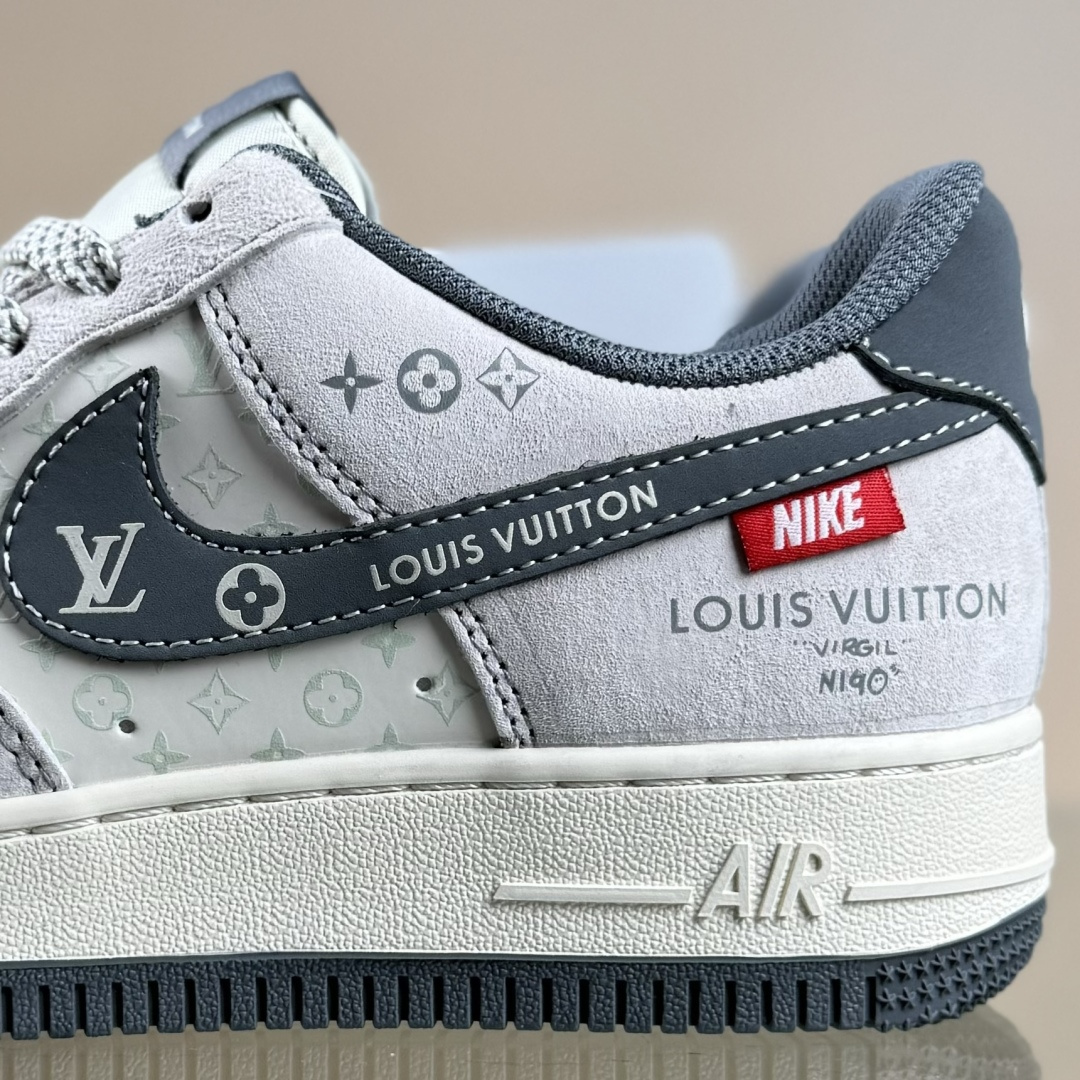 Nike Air Force 1'07 Low LV联名 灰勾织标 空军一号低帮休闲板鞋 CX5050-Y25
