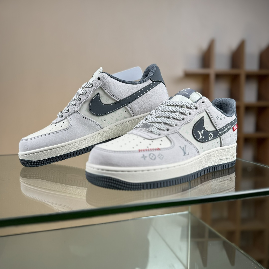 Nike Air Force 1'07 Low LV联名 灰勾织标 空军一号低帮休闲板鞋 CX5050-Y25